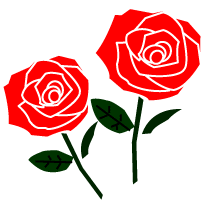 美しい花の画像 新着薔薇 イラスト かわいい