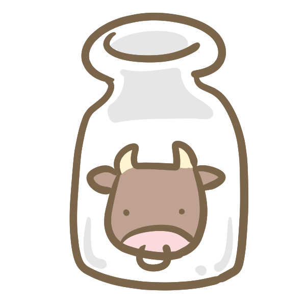 無料イラスト画像 ベスト50 牛乳 イラスト かわいい