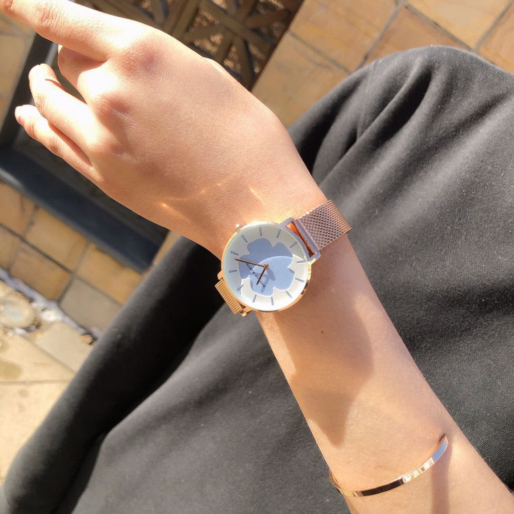 Running cold water in a piping hot pan can cause it to warp due to the extreme temperature change. Change Color In The Sun Stainless Steel Mesh Band Quartz Watches Gofashionova