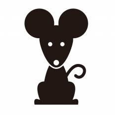 [最も選択された] ネズミ シルエット イラスト フリー 237101-ネズミ シルエット イラスト フリー