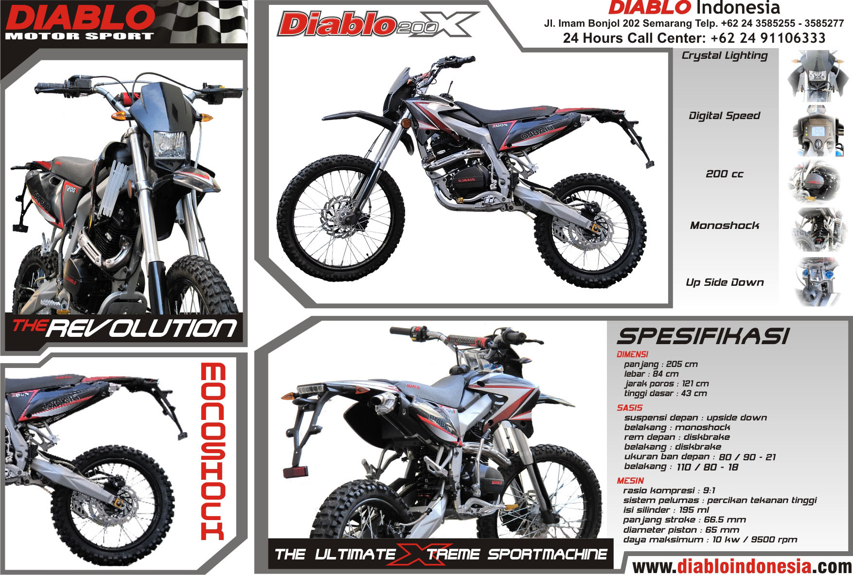 Diablo Motocross Mobile Site