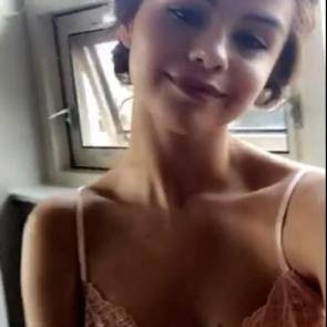 Selena Gomez in nightie