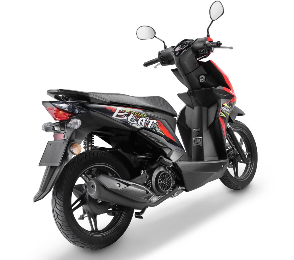 Modifbiker Foto Modif Motor Beat Putih Biru 2019
