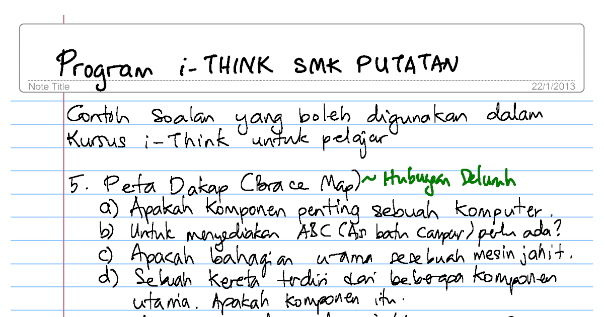 Contoh Soalan Akaun Tingkatan 5 - Tersoal q