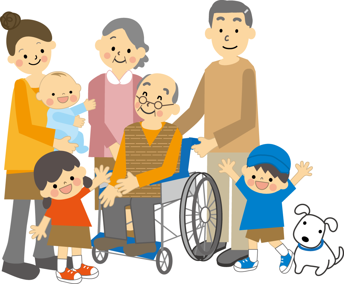 最高の家族 笑顔 イラスト 無料 すべてのイラスト画像
