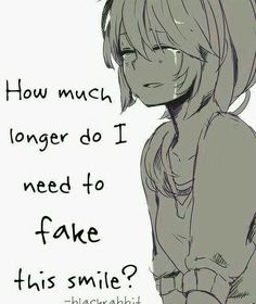 Sad Anime Girl Wallpaper With Quotes