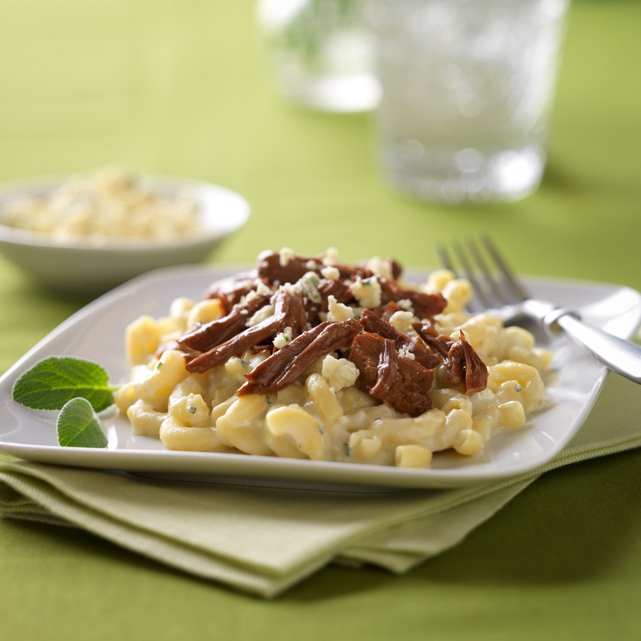 Check spelling or type a new query. Beefed Up Mac Cheese