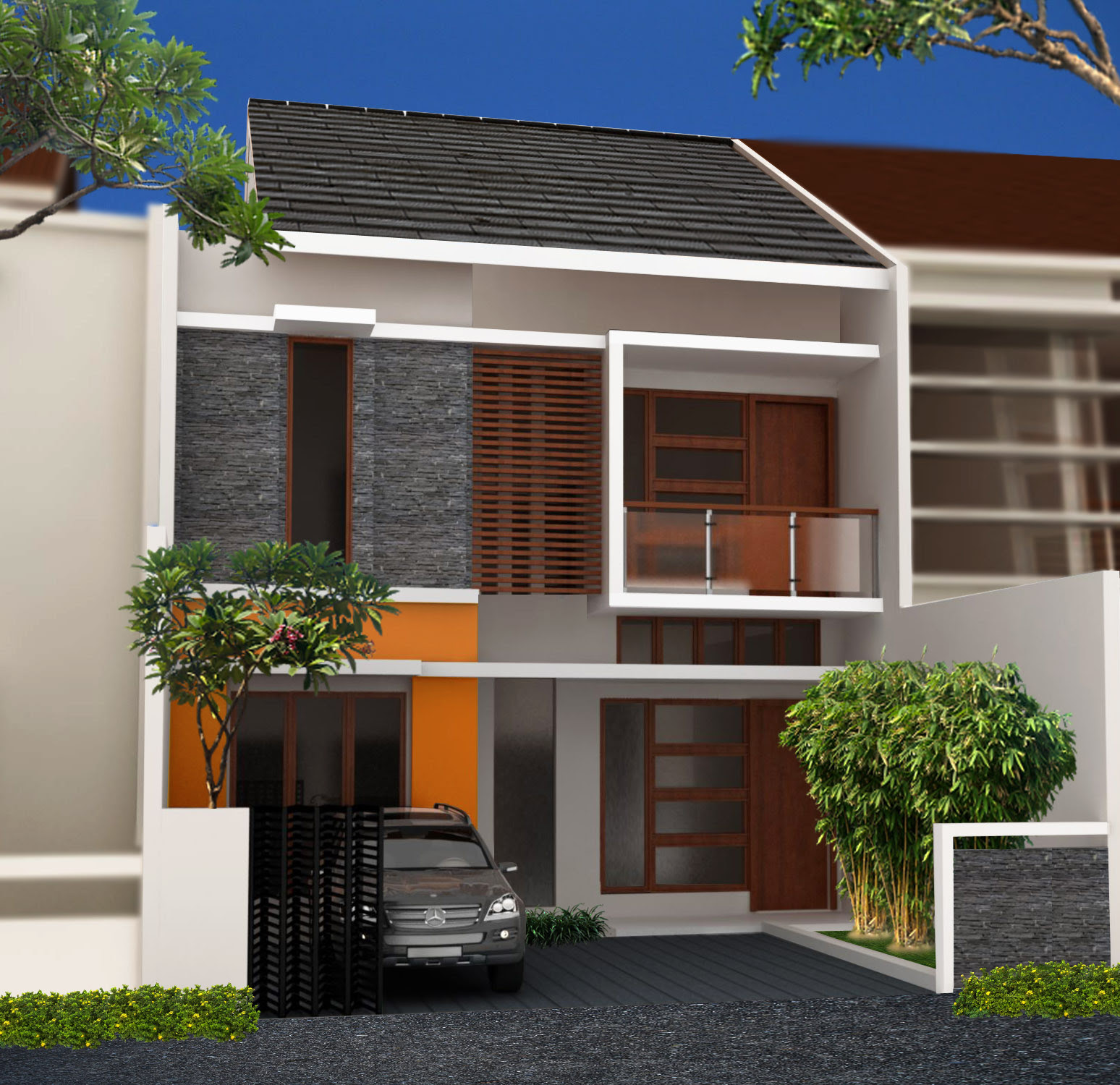 Kumpulan 48 Desain Rumah  8  X  9 Meter Terbaik Dan 