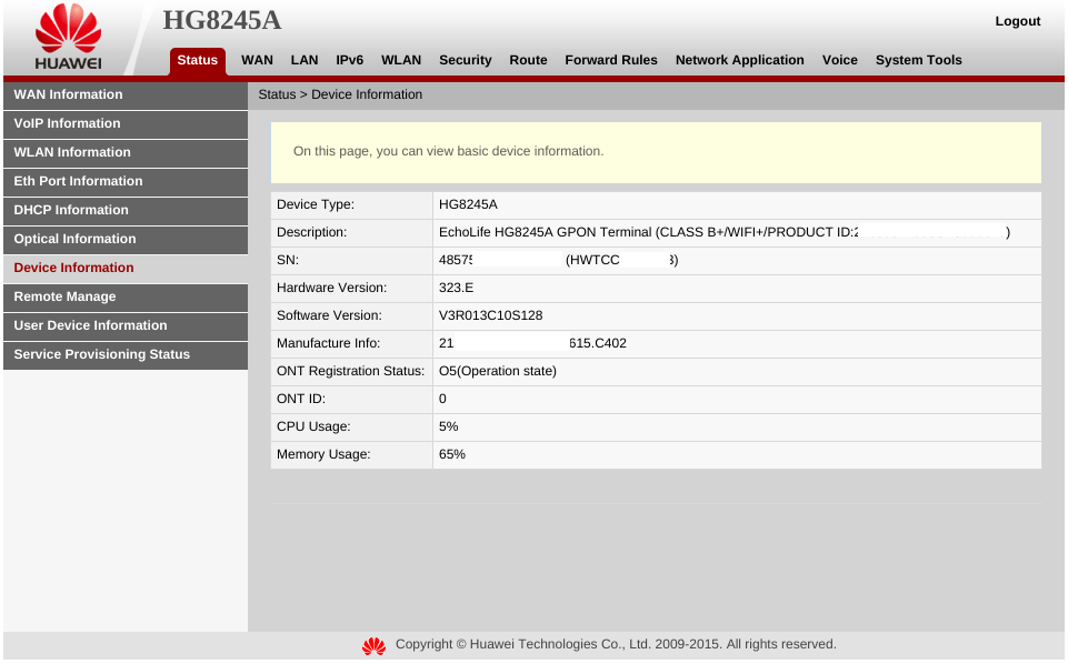 Dalam interval tertentu, password modem akan diubah secara massal dari pusat jika modem kalian masih online/terpakai. Password Superadmin Huawei Hg8245a Jaranguda