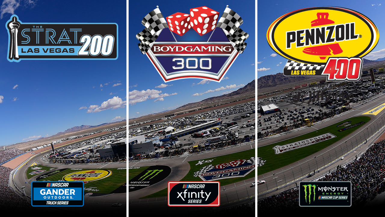 Here's how to stream nascar monster energy cup series and nascar xfinity series races live online. 2019 Las Vegas Nascar Weekend Schedule March Mrn