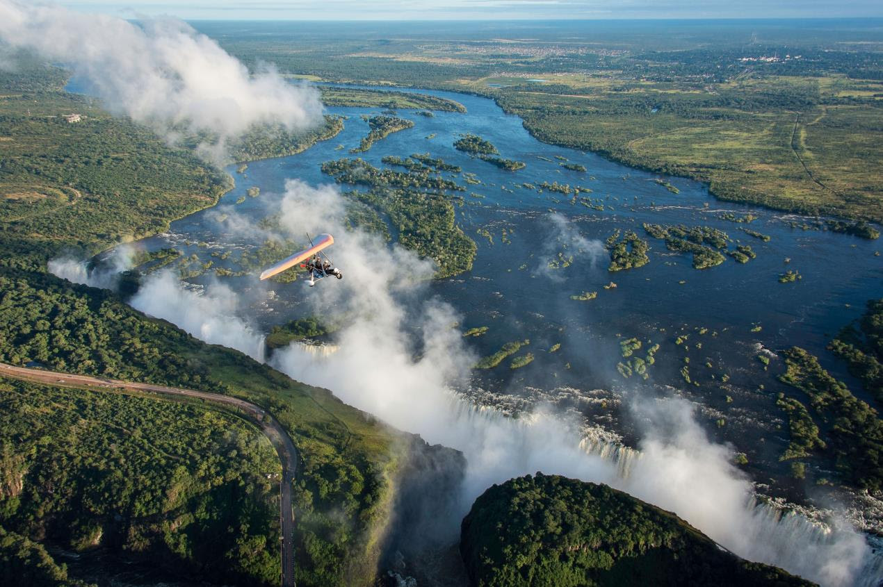 The Royal Livingstone Hotel by Anantara Microlight Flight over the Vic Falls