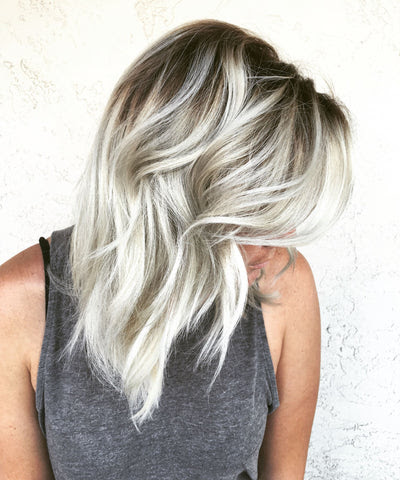 Look at the instructions found in the box, and mix the bleach accordingly. Ask The Experts Dark Roots Blonde Hair The Perfect Low Maintenance Morgan And Morgan