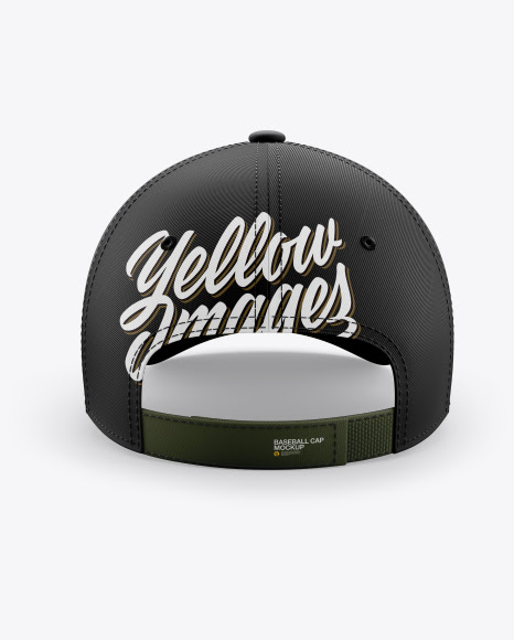 Download Baseball Cap Back View Jersey Mockup PSD File 50.45 MB