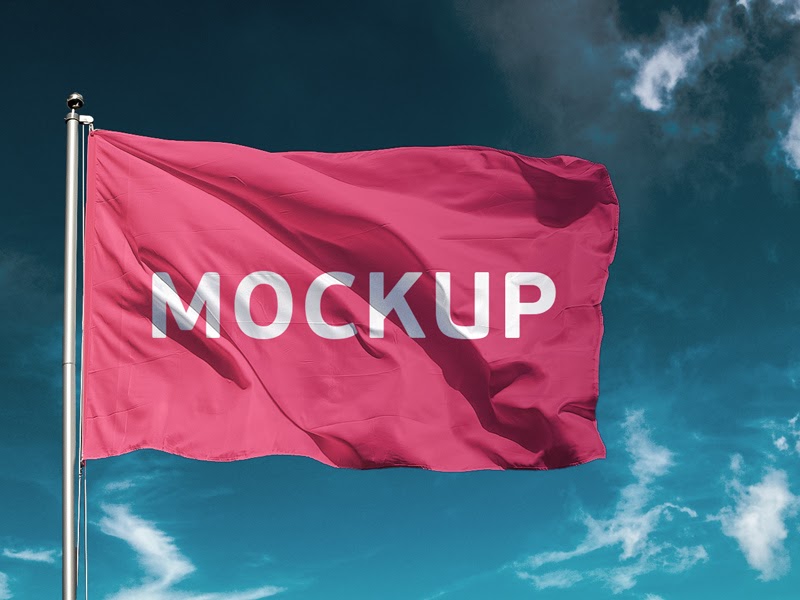 Download 3 Free Desk Flag Mock Ups In Psd Free Psd Templates The Design