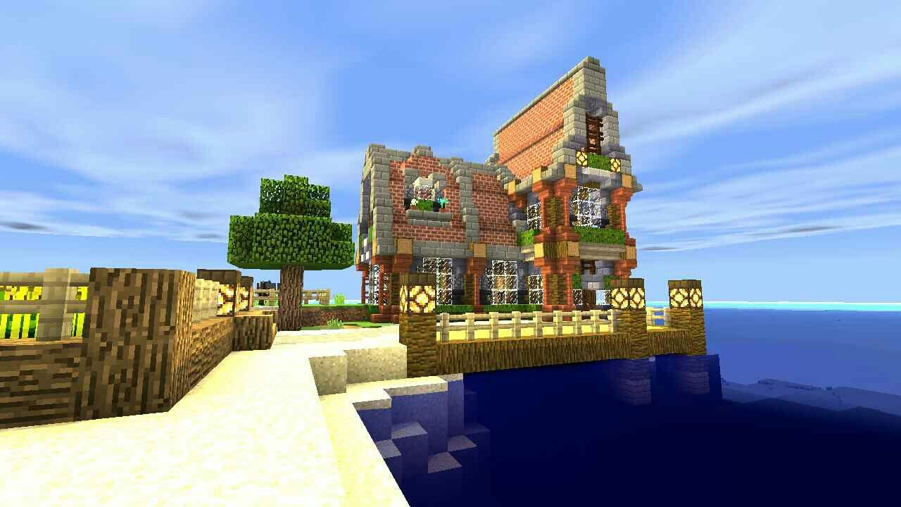 無料ダウンロード マイクラpe 豪邸 配布ワールド 新しい日本ゲームminecraftearth