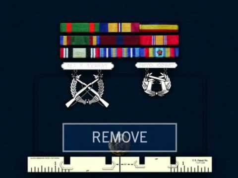 Personalized Gifts Usmc Ribbons And Badges Placement