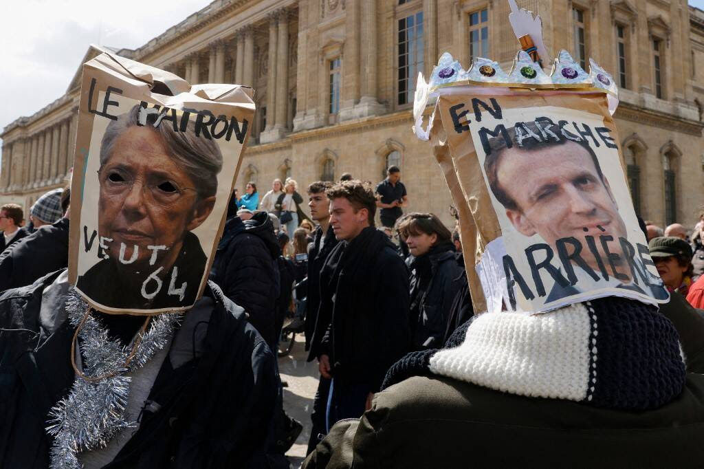 Manifestation parisienne le 13 avril dernier.
