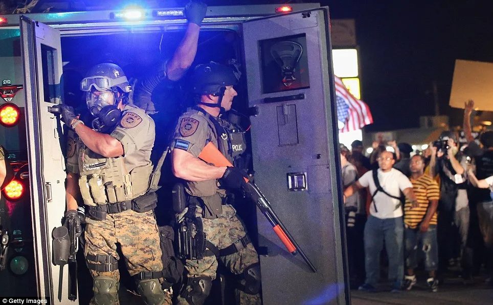 Tonight Ron Johnson has defended his decision to clear the streets, including taking journalists into custody, saying it was difficult to tell reporters apart from protesters