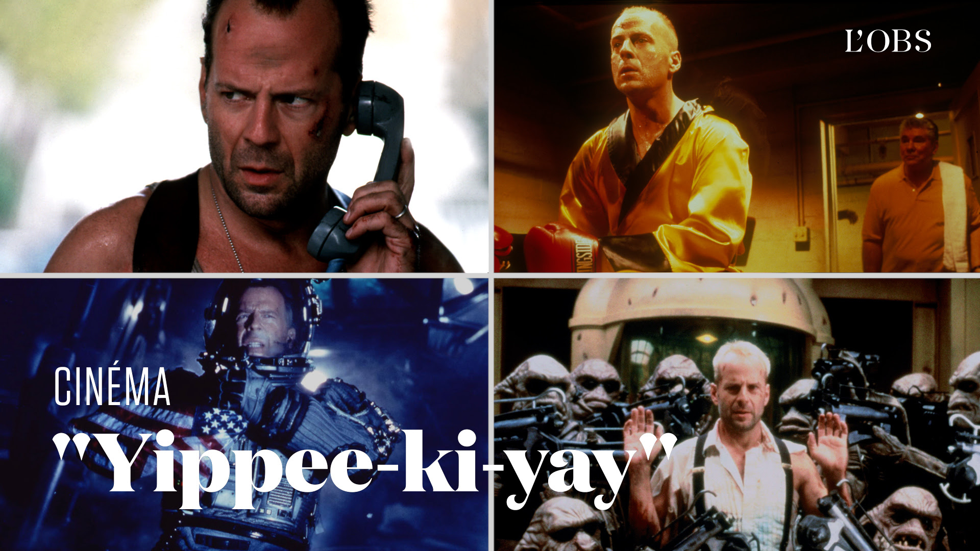 Bruce Willis arrête sa carrière : retour sur  7 répliques cultes, de "Die Hard" à "Pulp Fiction"