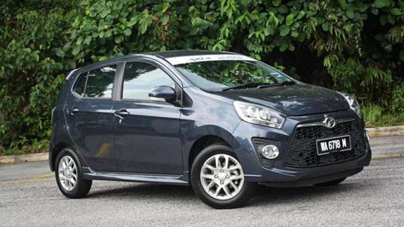 Perodua Axia First Service 10000 Km - October N