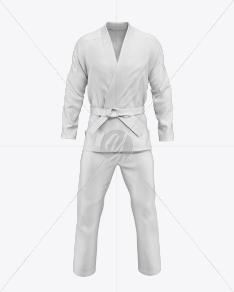 Download Download Jiu Jitsu Kimono Mockup (Front View) PSD