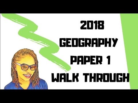 Natken Educational Services 2018 Cxc Geography Paper 1 Explanations And Answers