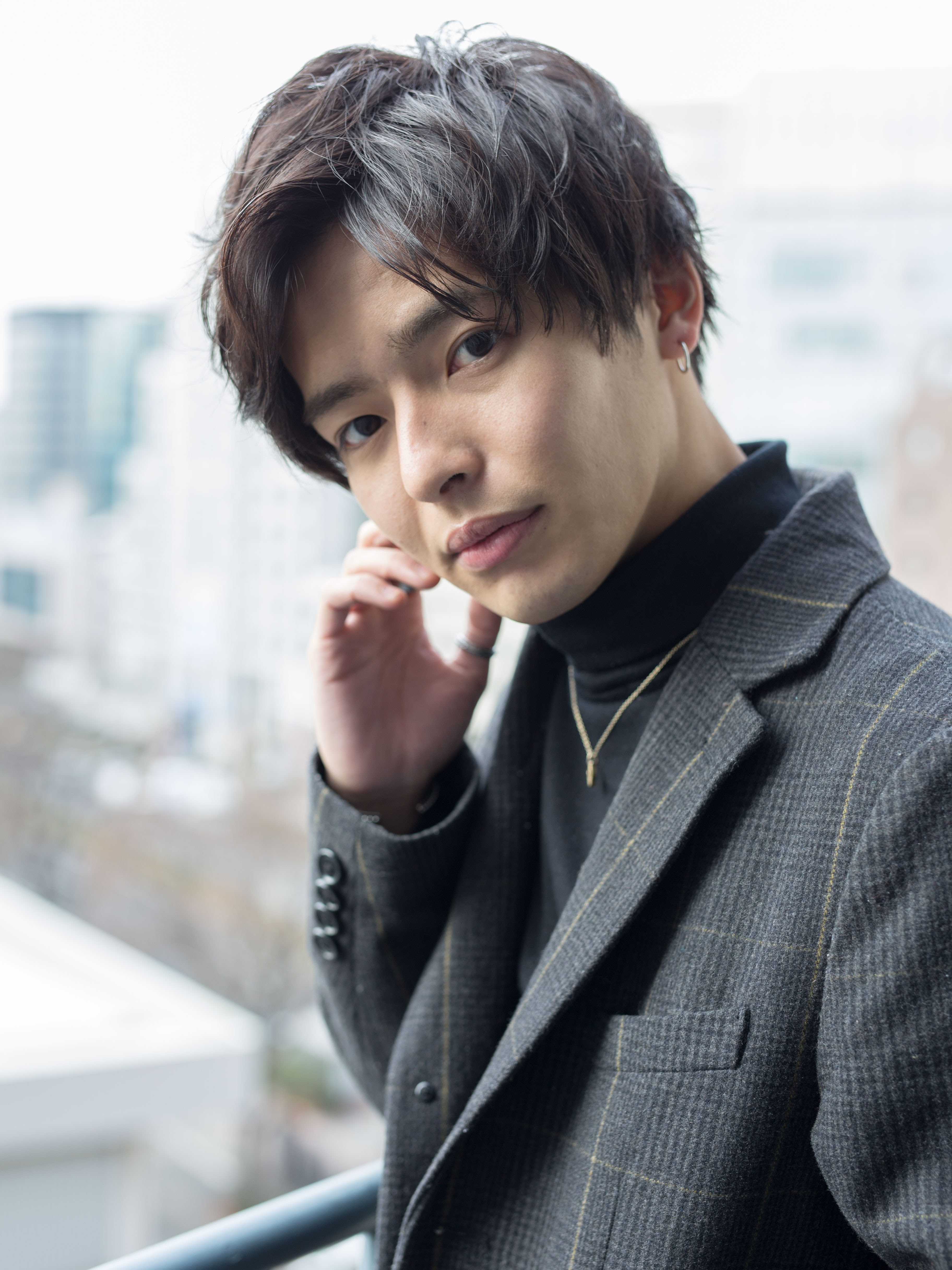 新着メンズ 前髪 真ん中 上げる 無料のヘアスタイル画像