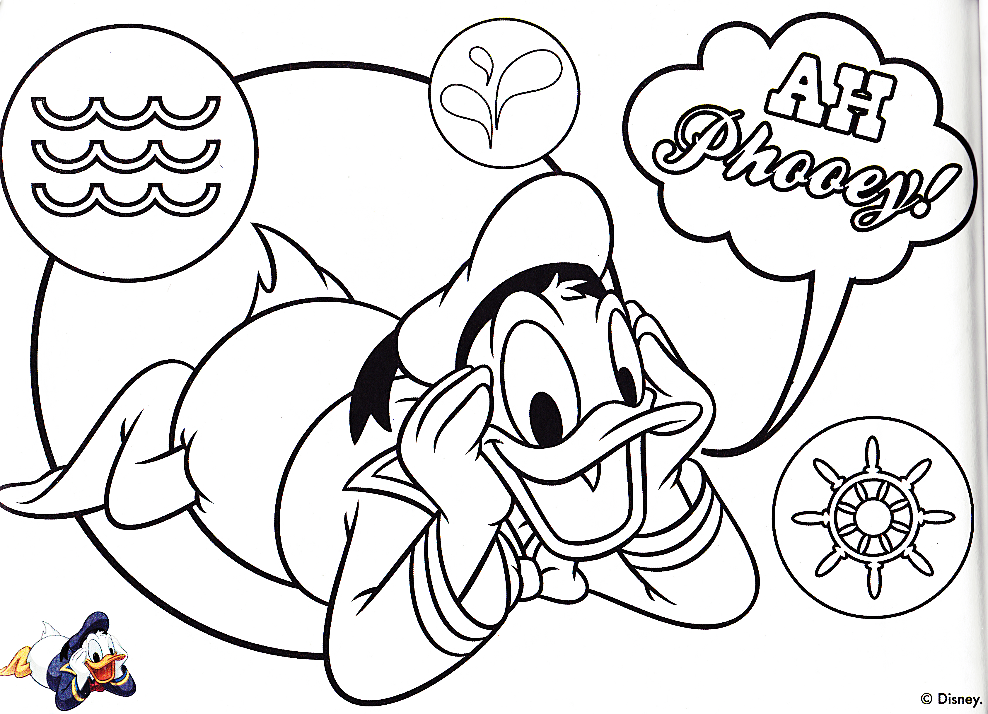 Download Backgammon site vvkf: Coloring Pages Of Donald Duck