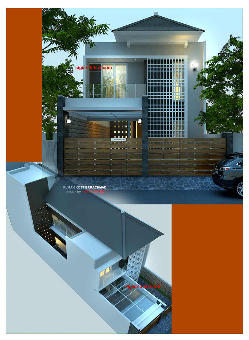 Gambar Desain Rumah Minimalis 2 Lantai Luas Tanah 100m2  