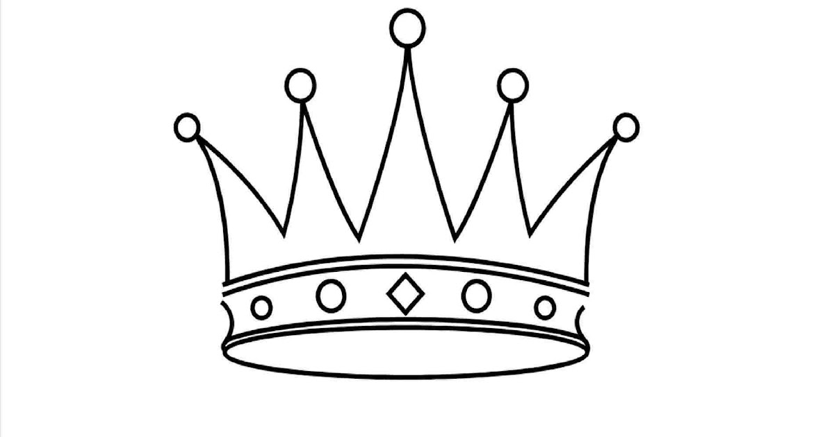 How To Draw A Crown For A Queen
