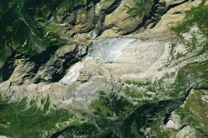 Rocky Road for Swiss Glaciers