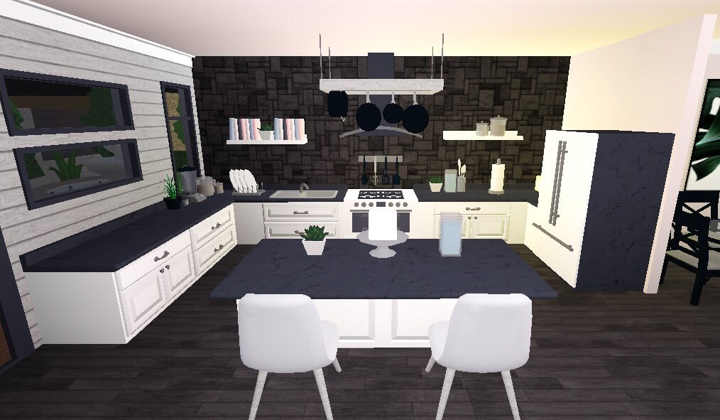 Cute Modern  Kitchen  Ideas Bloxburg  Aesthetic Bloxburg  