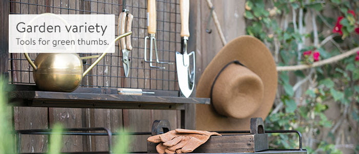 Garden variety
Tools for green thumbs.