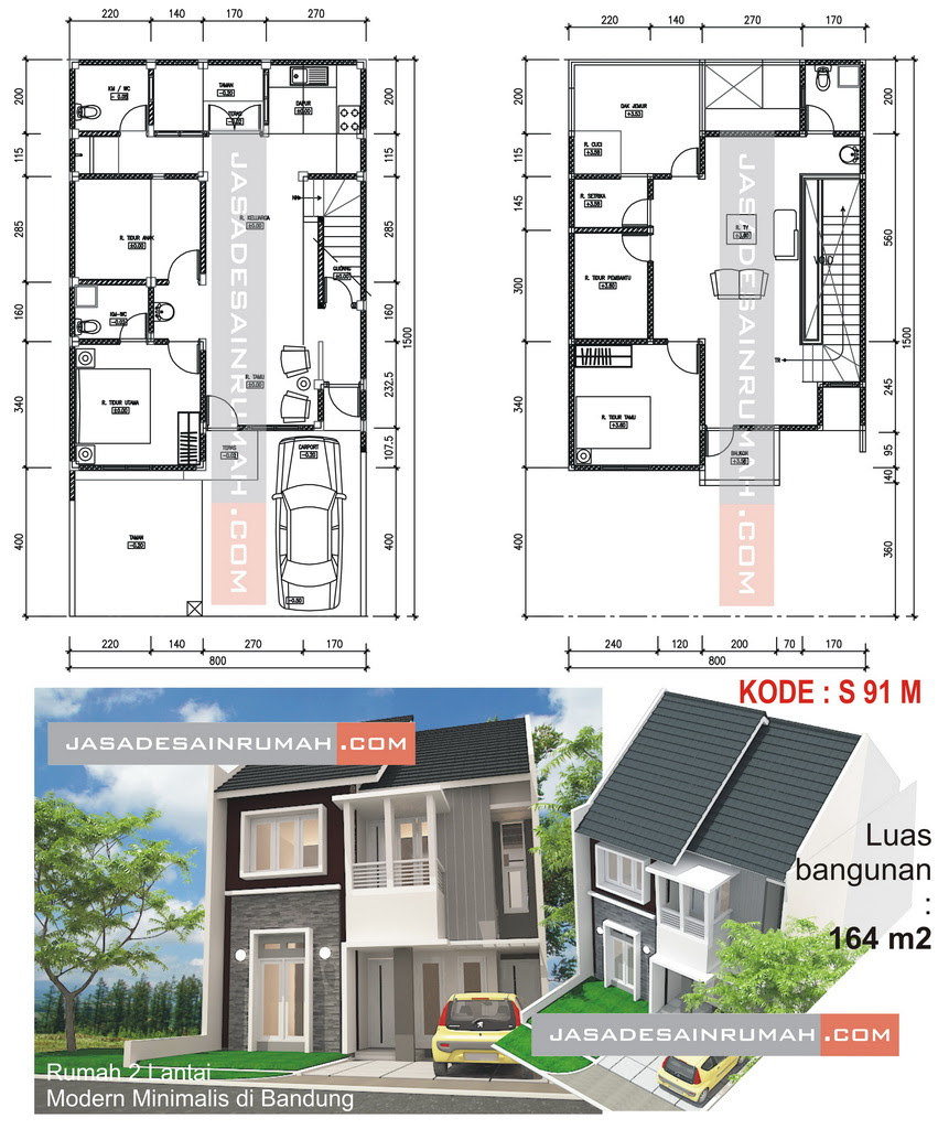 65 Jasa Desain Rumah Minimalis Modern 2 Lantai Desain Rumah 65 Jasa Desain Rumah Minimalis Modern 2 Lantai Desain Rumah