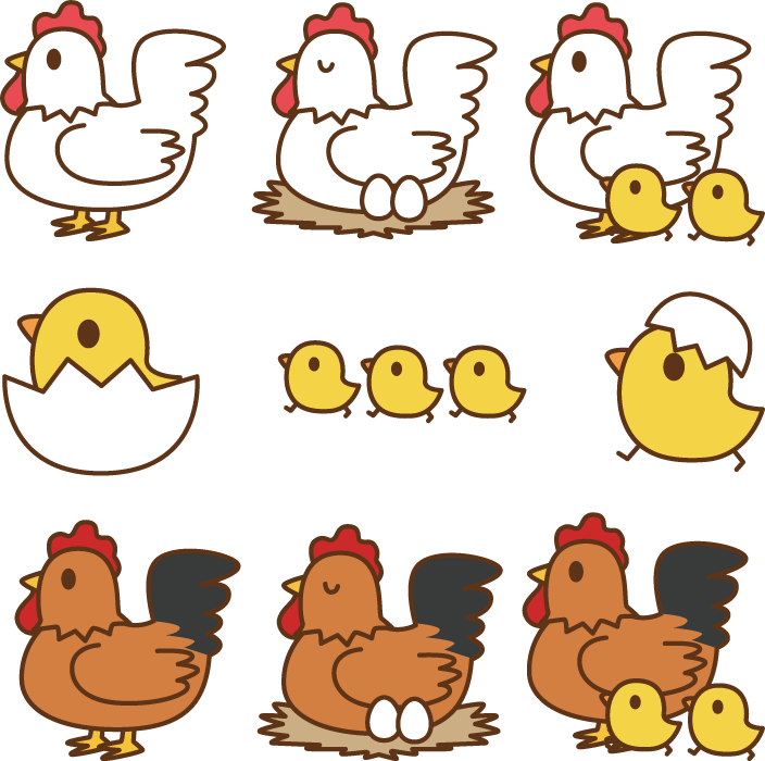 エレガントにわとり ひよこ イラスト ディズニー画像のすべて