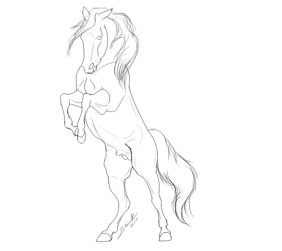 Morgan Horse Coloring Pages Mermaids are a fantastic subject for art.