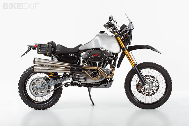 Dual sport motorcycle