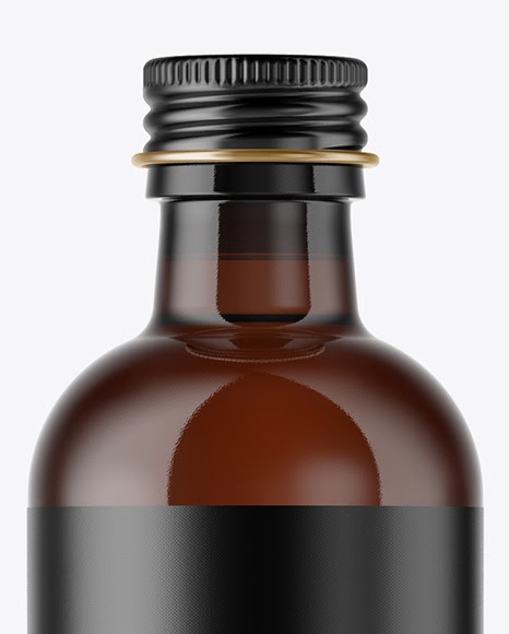 Download Amber Glass Jar Mockup Free - Amber Glass Cosmetic Jar PSD ...