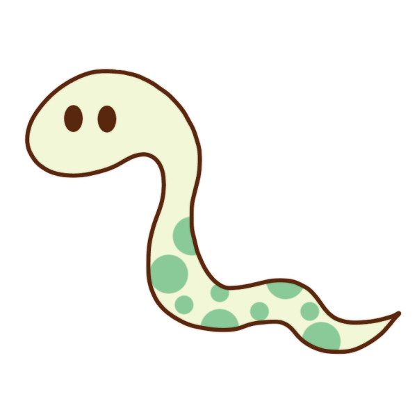 かわいいディズニー画像 驚くばかりリアル かわいい 蛇 イラスト