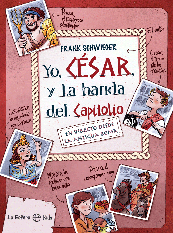 Portada de Yo, César y la banda del Capitolio