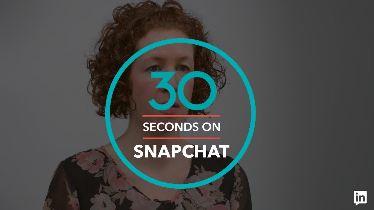 '30 Seconds On’ Snapchat 