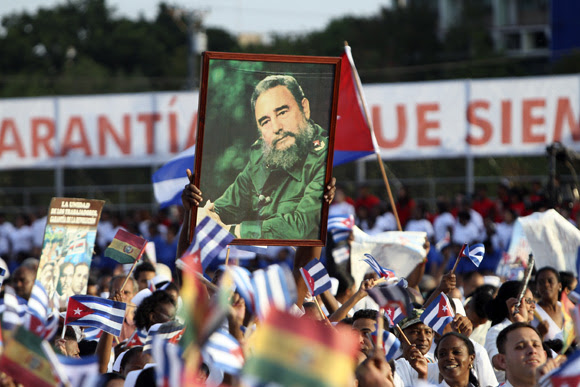 Desfile por el 1ro de Mayo en La Habana. Foto: Ladyrene Pérez/Cubadebate.