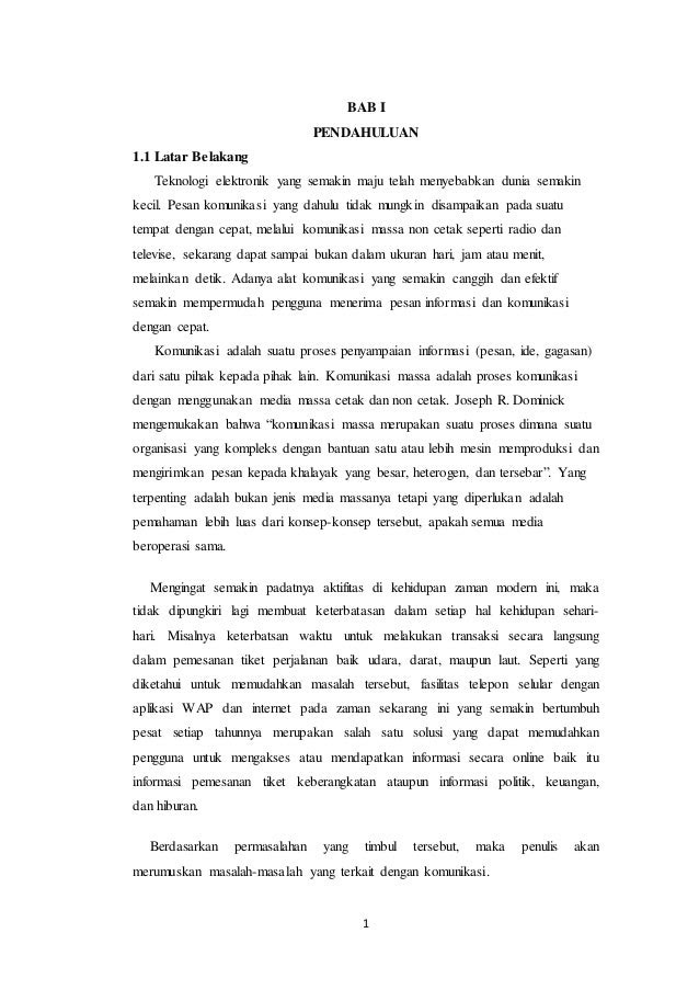 Contoh Jurnal Ilmu Komunikasi - Contoh Win