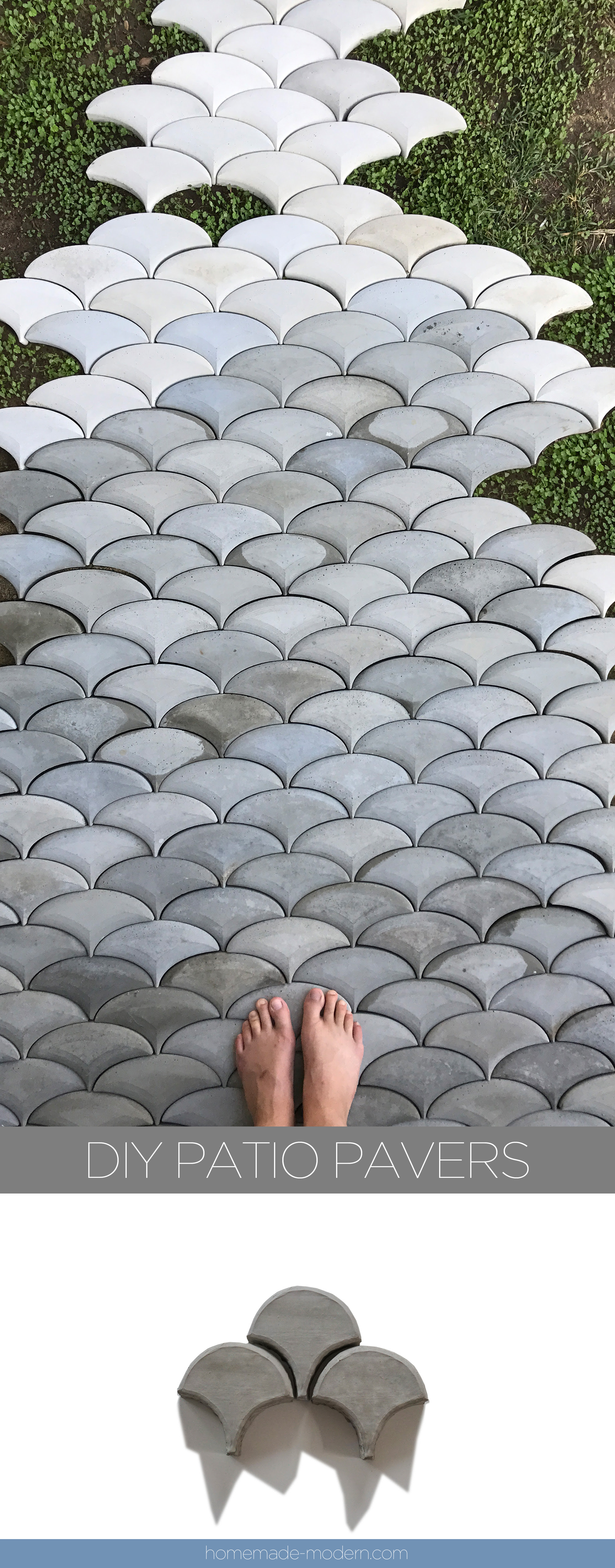 Contact modern pavers on messenger. Homemade Modern Diy Patio Pavers