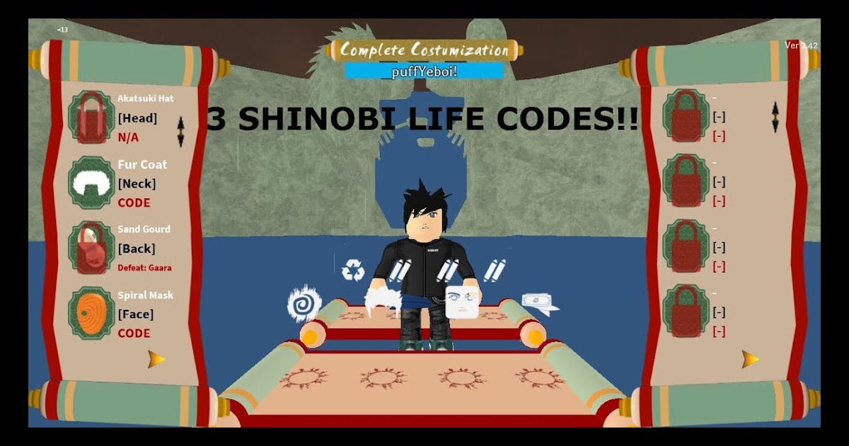 Roblox Shinobi Life Codes 2017 Projectdetonatecom - roblox decal id codes projectdetonatecom