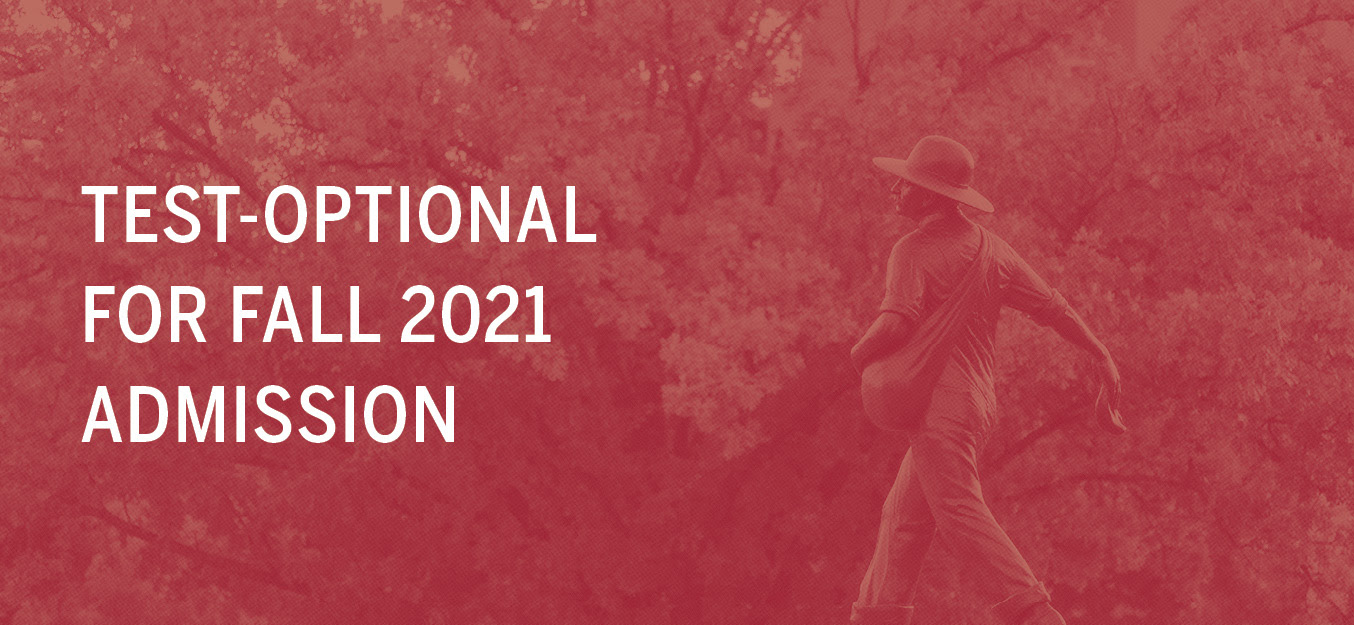 Test-optional for fall 2021 admission