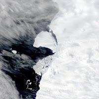 image of iceberg in the antarctic