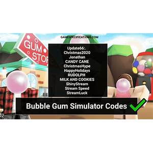 Roblox Bubble Gum Simulator Codes 2019 List Roblox Code Free - roblox bubble gum simulator eternal heart