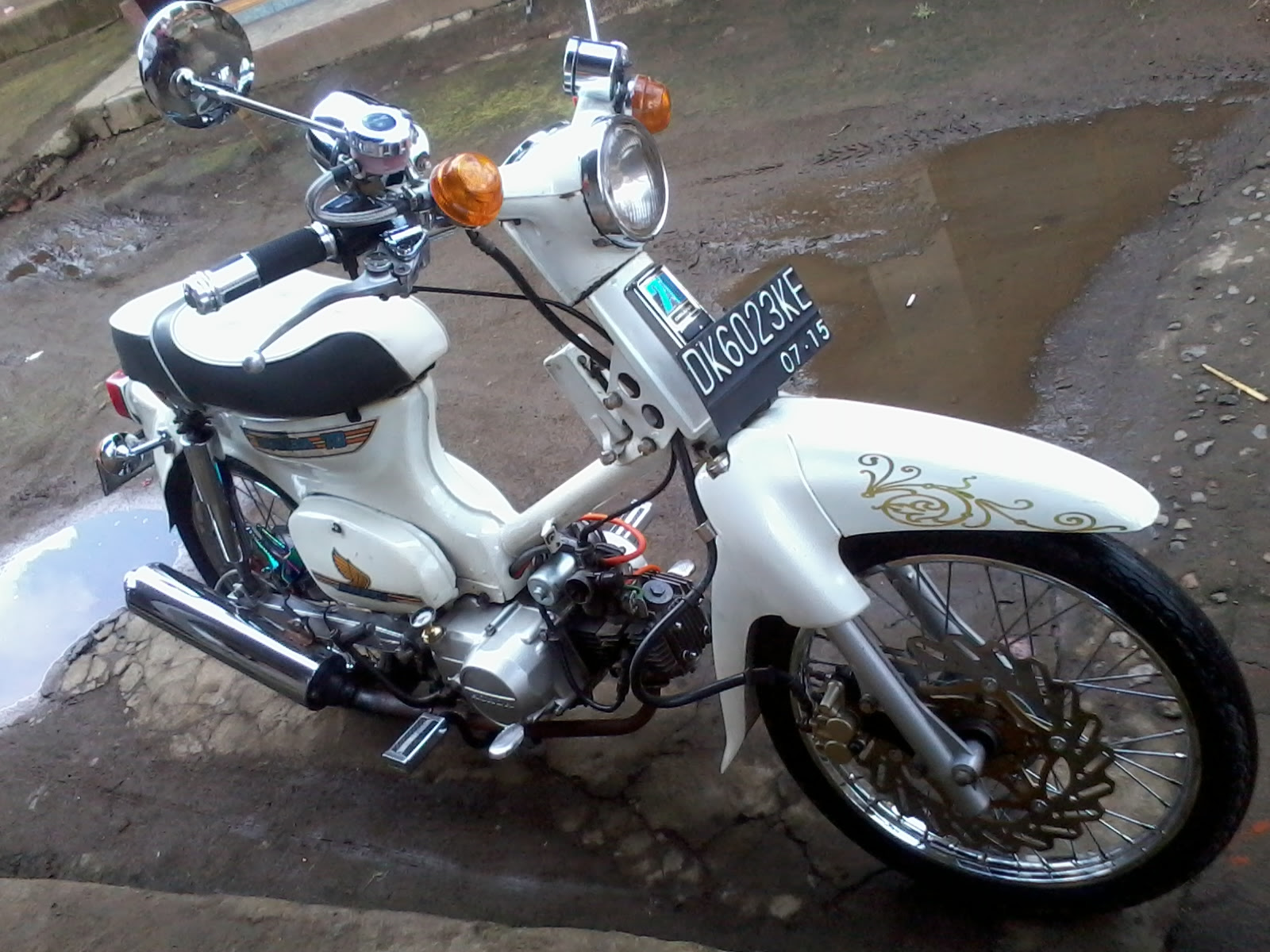 Konsep 21 Motor Honda Ulung Modif