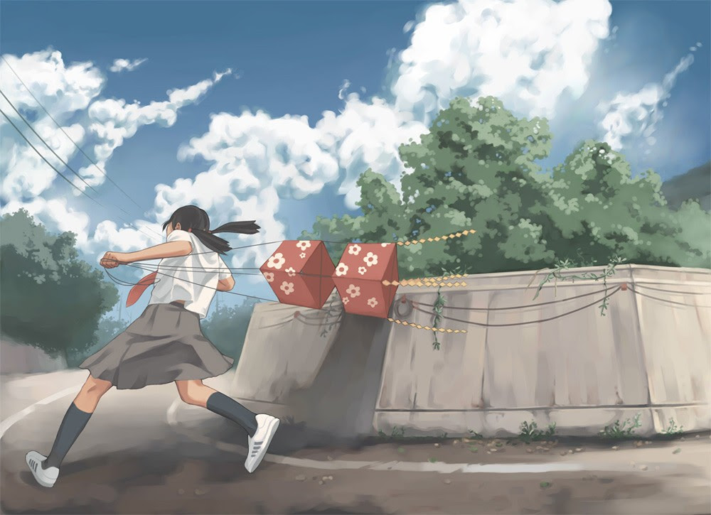 21年の最高 夏 壁紙 綺麗 な イラスト Ituirasuto